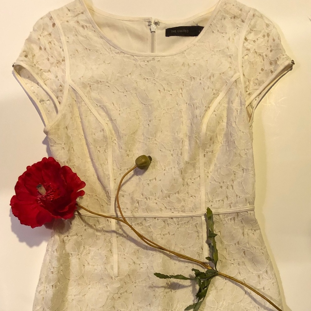 🌹The Limited lace cream dress🌹